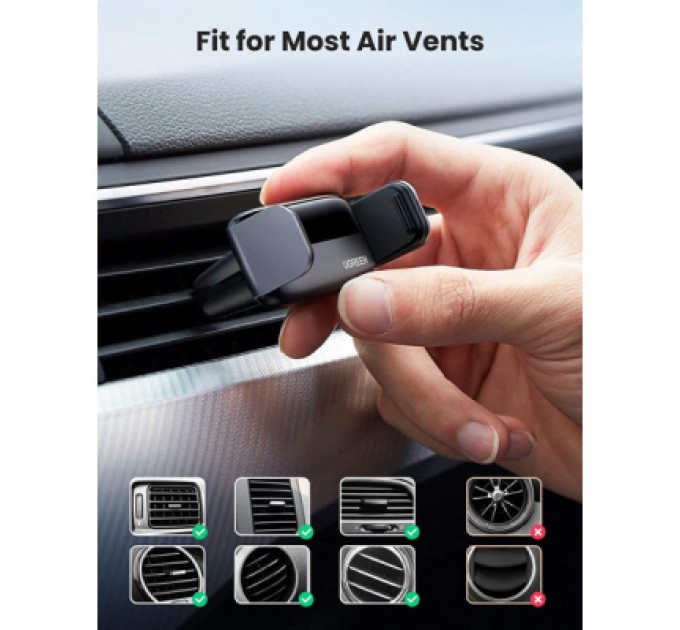 Ugreen Універсальний автотримач Ugreen LP120 4.7-7.2" (10422)