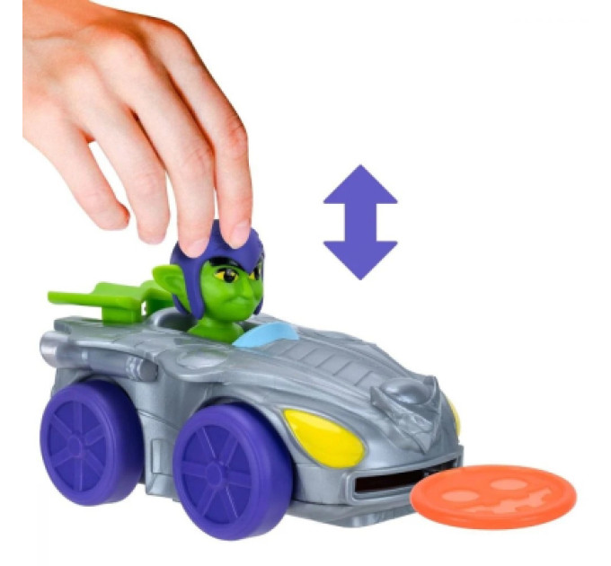 Spidey Машина Spidey Little Vehicle Disc Dashers Green Goblin W1 Гоблін (SNF0011)