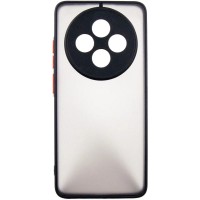 Чохол до мобільного телефона Dengos Matte OPPO Reno 12F 4G Black (DG-TPU-MATT-167)