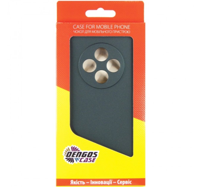 Dengos Чохол до мобільного телефона Dengos Oppo Reno12 F 4G Case Soft + Glass (Green) (DG-KM-156)
