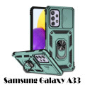 BeCover Чохол до мобільного телефона BeCover Military Samsung Galaxy A33 SM-A336 Dark Green (707386)