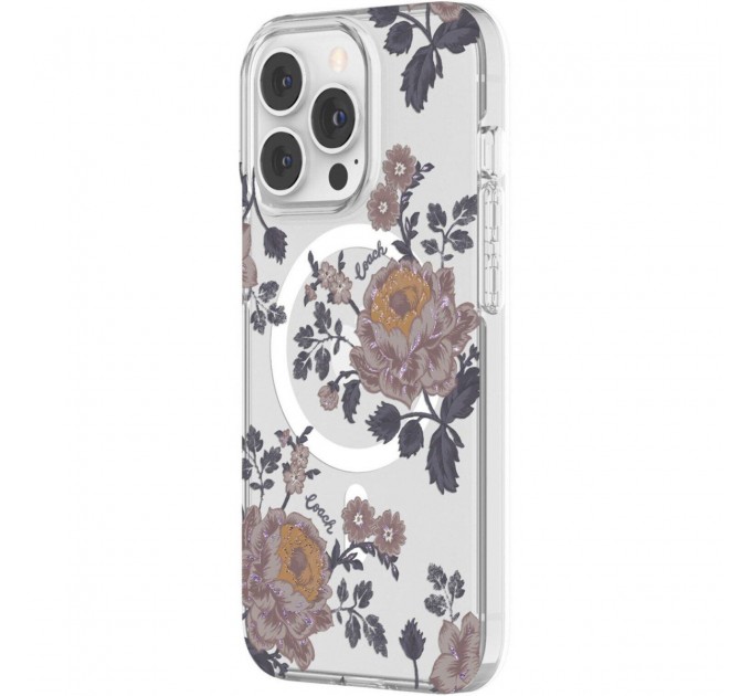 Noname Чохол-накладка Coach Protective Case with Magsafe для Apple iPhone 13 Pro Moody Floral (CIPH-110-MDYFC)