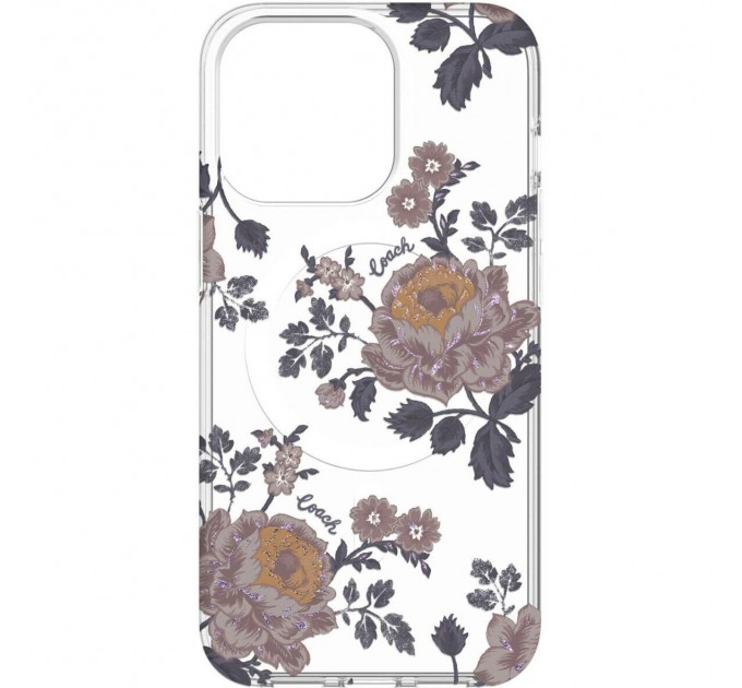 Noname Чохол-накладка Coach Protective Case with Magsafe для Apple iPhone 13 Pro Moody Floral (CIPH-110-MDYFC)