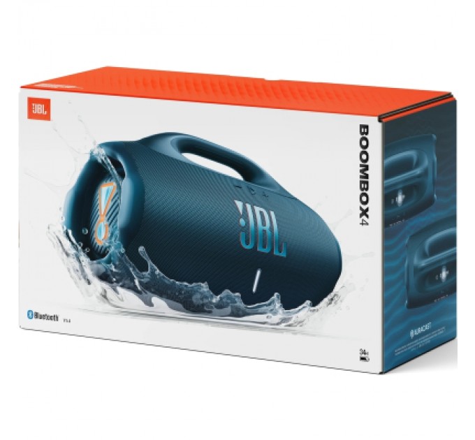 JBL Акустична система JBL Boombox 4 Blue (JBLBOOMBOX4BLUEP)