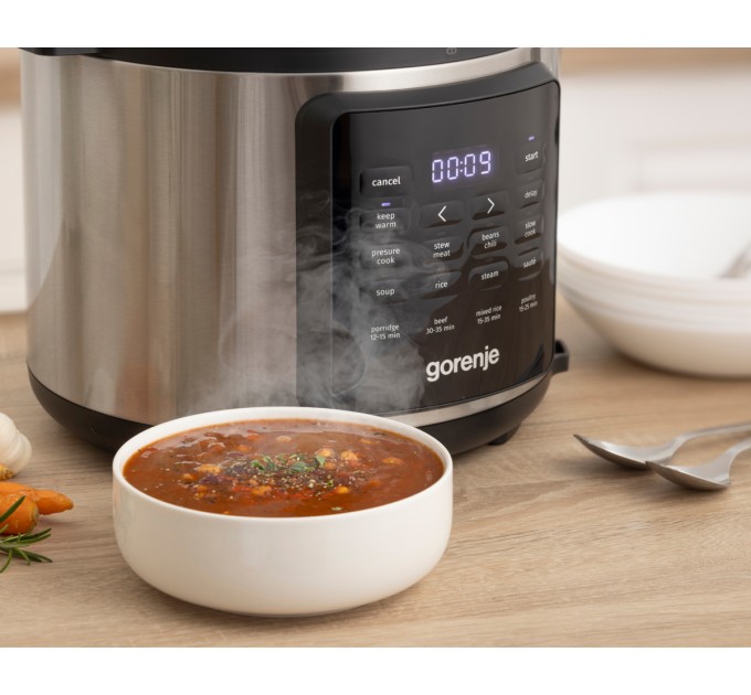 Gorenje Мультиварка-скороварка Gorenje GMC6SBK