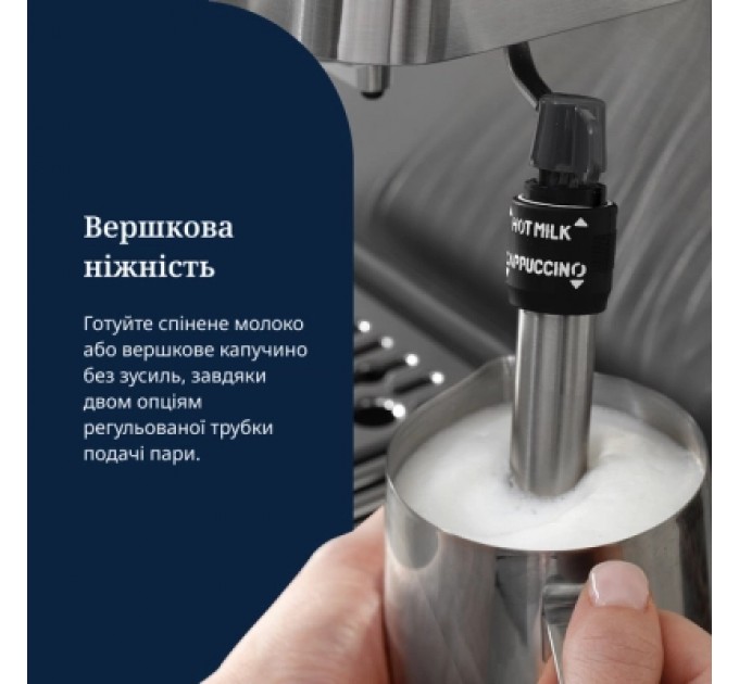 DeLonghi Ріжкова кавоварка еспресо DeLonghi EM 450 M