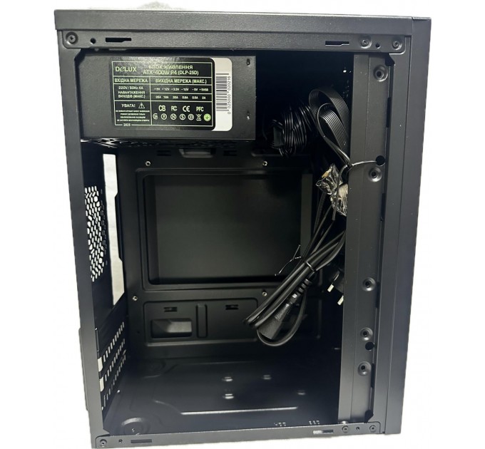 Delux Корпус Delux MK 350 Black 400W 12Fan
