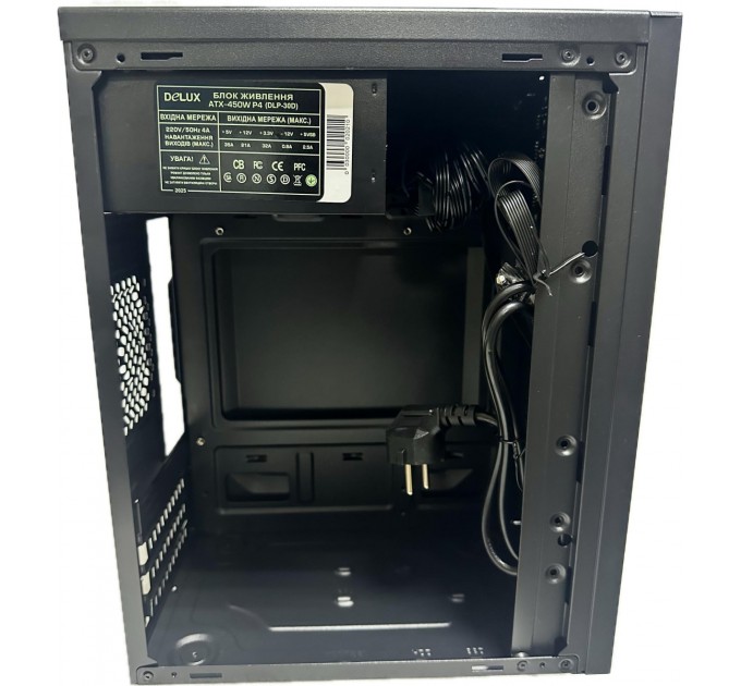 Delux Корпус Delux MK 350 Black 450W 12Fan