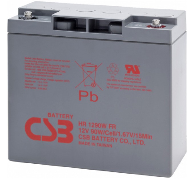 CSB Батарея до ДБЖ CSB 12В 18 Ач (HR1290W)