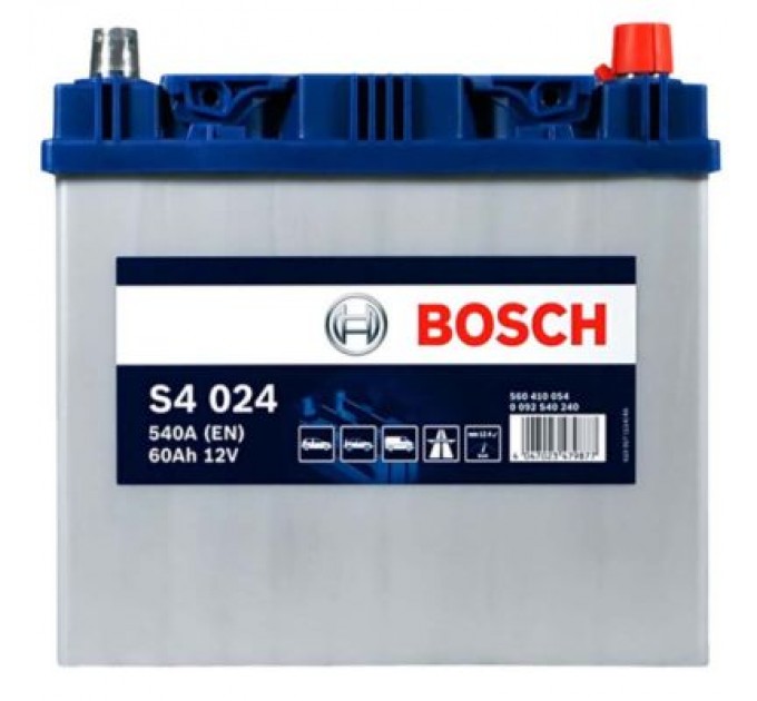 Bosch Акумулятор автомобільний Bosch 60А (0 092 S40 240)