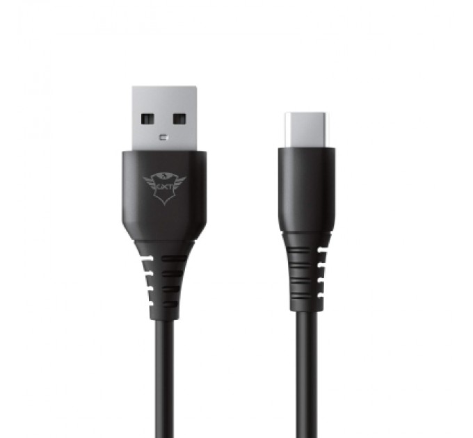 Trust Дата кабель USB 2.0 AM to USB-C 3.0m GXT 226 for PS5 black Trust (24168_TRUST)