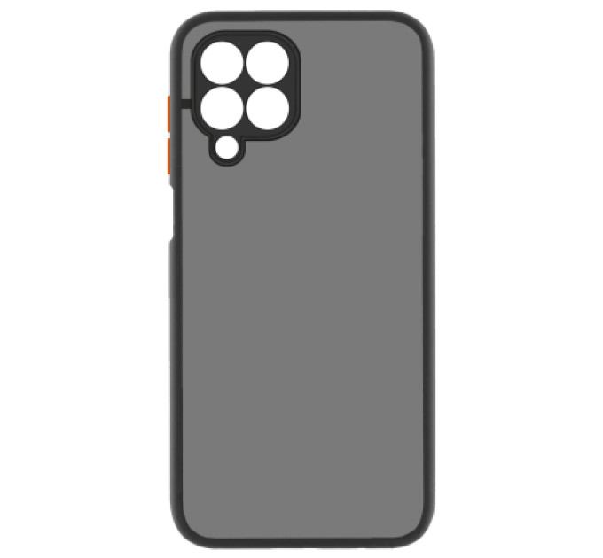 MakeFuture Чохол до мобільного телефона MakeFuture Samsung M53 Frame (Matte PC+TPU) Black (MCMF-SM53BK)