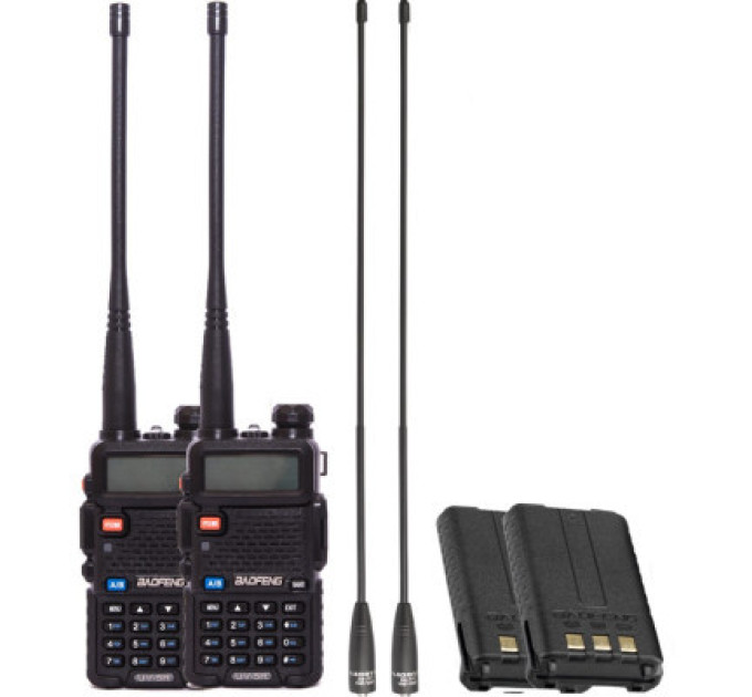 Baofeng Портативна рація Baofeng UV-5R Tourism Black (UV-5R_Tourism_Black)