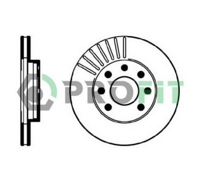 Profit Гальмівний диск Profit 5010-0151