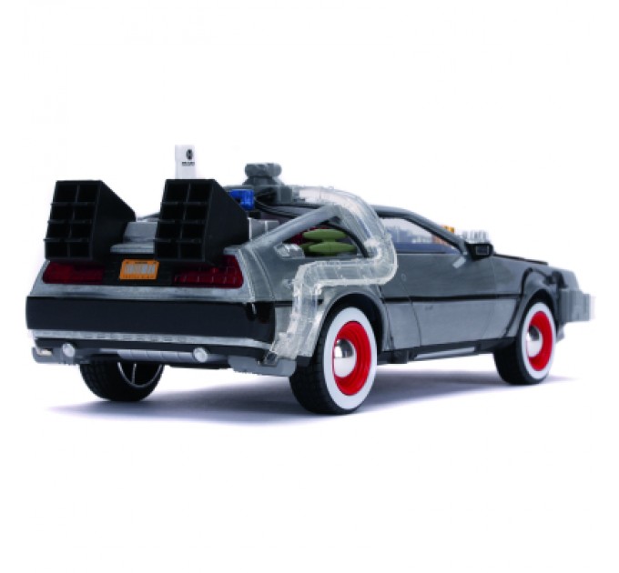 Jada Машина Jada металева Назад у майбутнє 3 Машина часу (1989) зі світловим ефектом 1:24 (253255027)