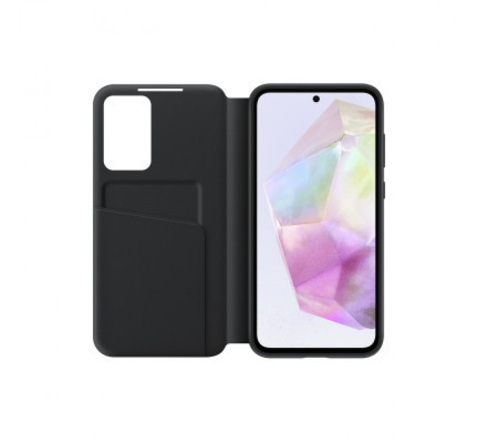 Samsung Чохол до мобільного телефона Samsung Galaxy A35 (A356) Smart View Wallet Case Black (EF-ZA356CBEGWW)