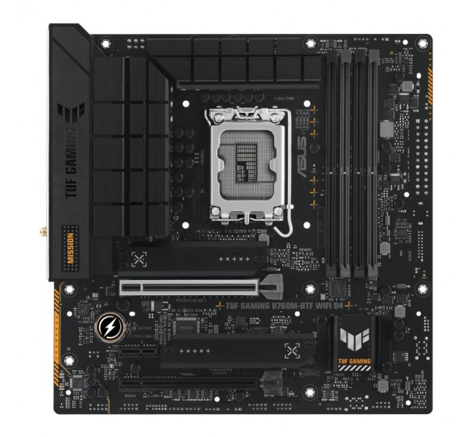 ASUS Материнська плата Asus TUF Gaming B760M-BTF WiFi D4 Socket 1700