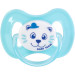 Baby Team Пустушка Baby Team силіконова,класична, 0+ міс (3007_блакитний)
