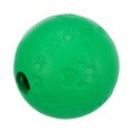 Trixie Іграшка для собак Trixie М'яч для ласощів Натуральна гума Зелений 6 см (4011905349404)