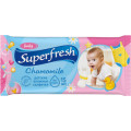 Superfresh Дитячі вологі серветки Superfresh Baby chamomile 15 шт (4820048484008)