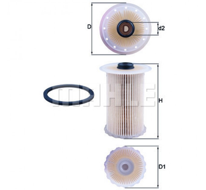 Mahle Фільтр паливний Mahle KX229D