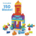 Mega Bloks Конструктор Mega Bloks Великий у мішку (150 деталей) (HHM96)