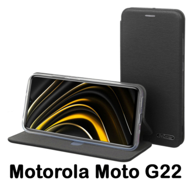 BeCover Чохол до мобільного телефона BeCover Exclusive Motorola Moto G22 Black (707908)