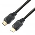 ColorWay Кабель мультимедійний HDMI M to HDMI M 1.5m V2.0 4K60Hz black ColorWay (CW-CBHD078-BK)