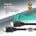 ColorWay Кабель мультимедійний HDMI M to HDMI M 1.5m V2.0 4K60Hz black ColorWay (CW-CBHD078-BK)