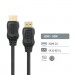 ColorWay Кабель мультимедійний HDMI M to HDMI M 1.5m V2.0 4K60Hz black ColorWay (CW-CBHD078-BK)