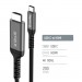 ColorWay Кабель мультимедійний USB-C to HDMI M 2.0m 4K60Hz black ColorWay (CW-CBCHD077-BK)