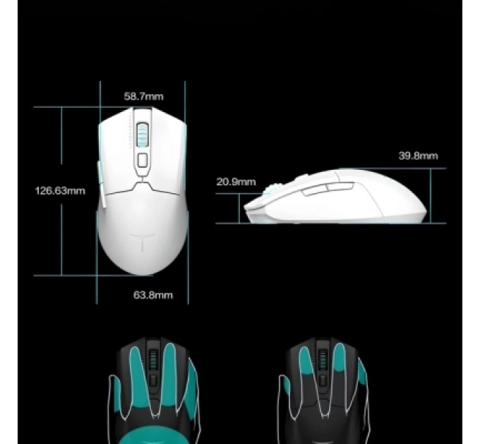 Thunderobot Мишка Thunderobot ML602 SE Dual Mode wireless (ML602SE)