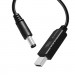 ColorWay Кабель живлення USB to DC 5.5x2.5mm 12V 1.0m black ColorWay (CW-CBUD067-BK)