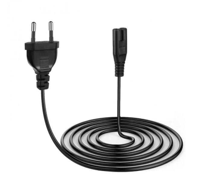 ColorWay Кабель живлення C7 2m black ColorWay (CW-CBP085-BK)