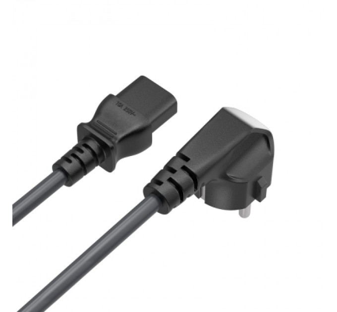 ColorWay Кабель живлення C13 1.8m black ColorWay (CW-CBP082-BK)