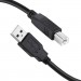 ColorWay Кабель для принтера USB 2.0 AM/BM 2.0m black ColorWay (CW-CBUB072-BK)