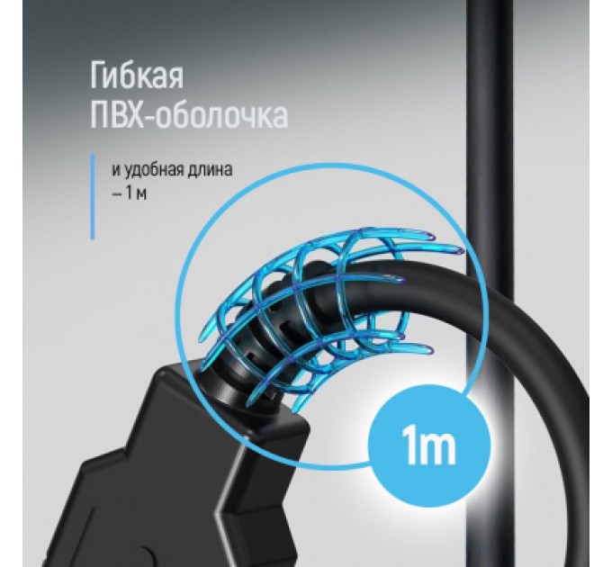 ColorWay Дата кабель USB 2.0 AM/AM 1.0m black ColorWay (CW-CBUU071-BK)