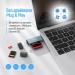ColorWay Зчитувач флеш-карт ColorWay USB 2.0/USB-C to CF/SD/MicroSD (CW-CR-01)