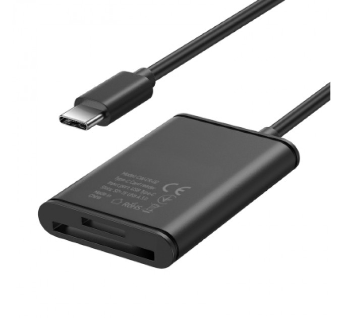 ColorWay Зчитувач флеш-карт ColorWay USB-C to USB 3.0/SD/MicroSD (CW-CR-02)