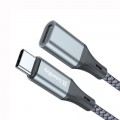 ColorWay Перехідник USB-C M to Lightning F 0.17m gray ColorWay (CW-AD-CL)