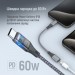 ColorWay Перехідник USB-C M to Lightning F 0.17m gray ColorWay (CW-AD-CL)