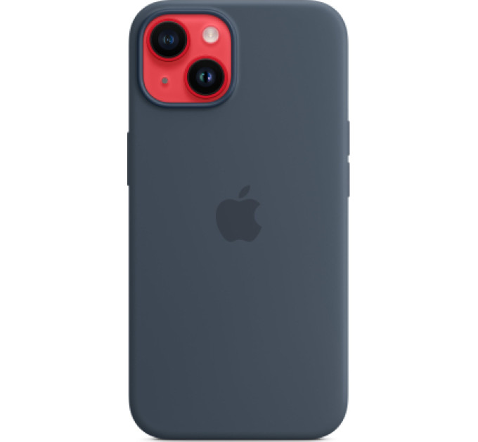 Apple Чохол до мобільного телефона Apple iPhone 14 Plus Silicone Case with MagSafe - Storm Blue,Model A2911 (MPT53ZE/A)