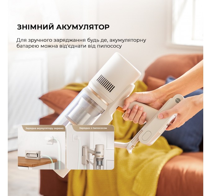 Dreame Акумуляторний пилосос Dreame Cordless Vacuum Cleaner U10 (VPV20A)
