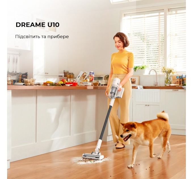 Dreame Акумуляторний пилосос Dreame Cordless Vacuum Cleaner U10 (VPV20A)
