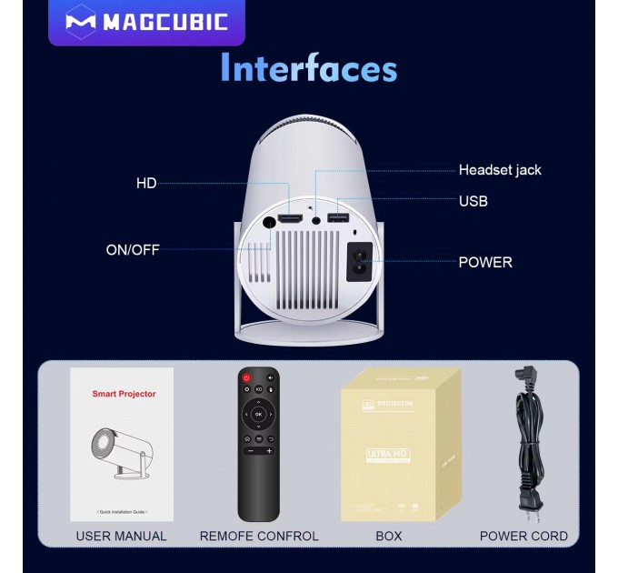 Topvision Проектор Magcubic HY300 Pro