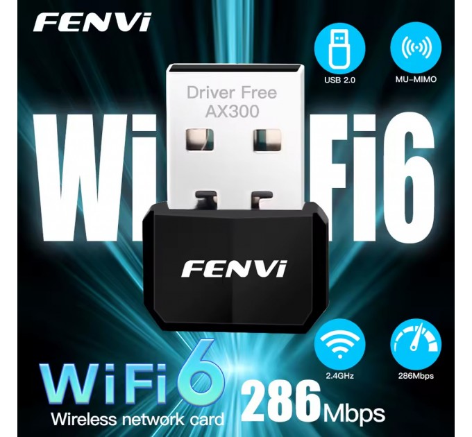 Fenvi Бездротовий адаптер Fenvi FU-AX300