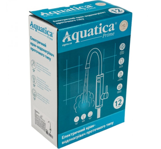 AQUATICA Проточний водонагрівач AQUATICA s96 3.3кВт для кухн (9796133)