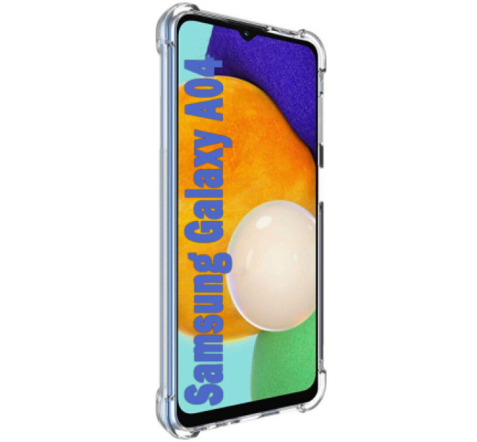BeCover Чохол до мобільного телефона BeCover Anti-Shock Samsung Galaxy A04 SM-A045 Clear (708248)