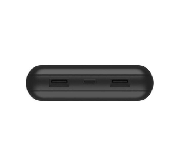 Belkin Батарея універсальна Belkin 20000mAh, USB-C, 2*USB-A, 3A, 6" USB-A to USB-C cable, Black (BPB012BTBK)