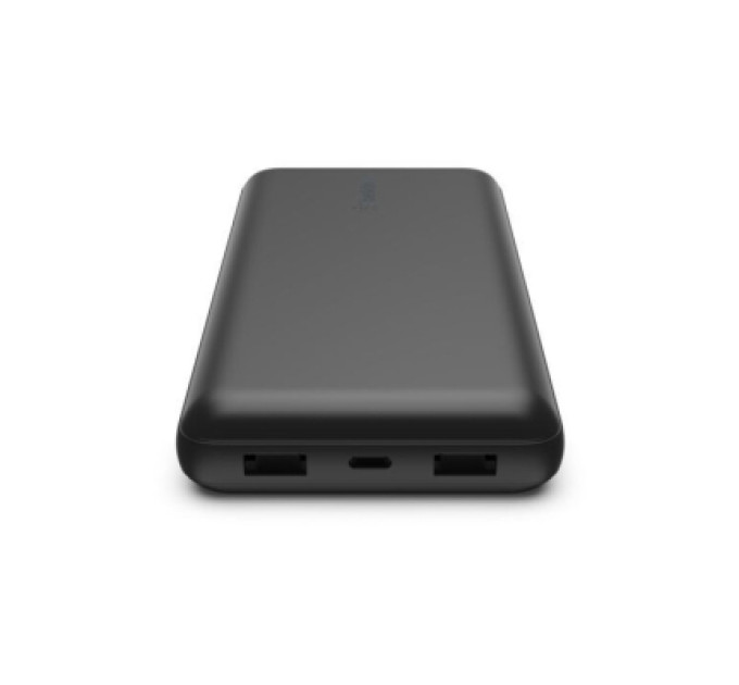 Belkin Батарея універсальна Belkin 20000mAh, USB-C, 2*USB-A, 3A, 6" USB-A to USB-C cable, Black (BPB012BTBK)